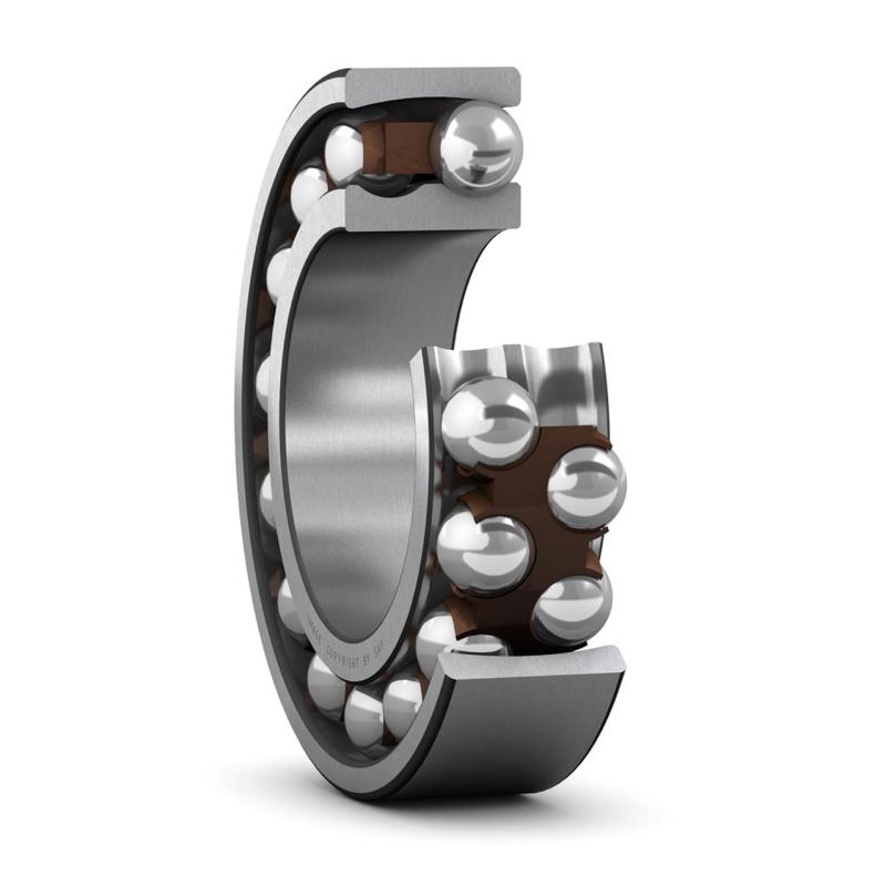Подшипник 1304 ETN9 (ГОСТ: 1304), SKF (Швеция), 20x52x15 мм, шариковый самоустанавливающий