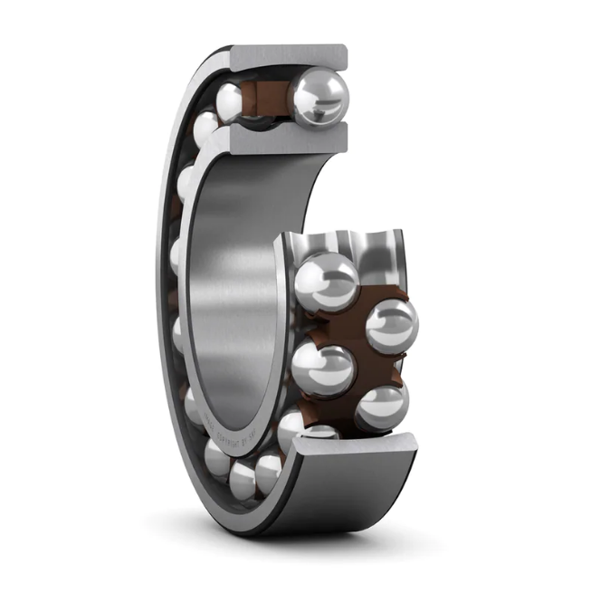 Подшипник 1211 K (ГОСТ: 111211), SKF (Швеция), 55х100х21 мм, шариковый самовыравнивающийся