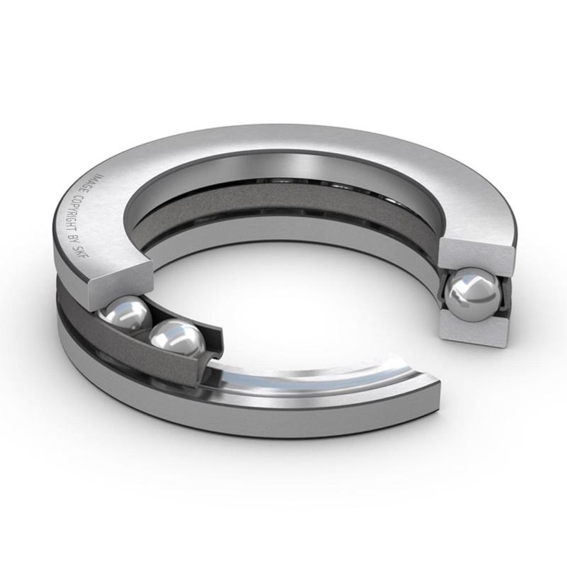 Подшипник 51202 (ГОСТ: 8202), SKF (Швеция), 15х32х12 мм, шариковый упорный
