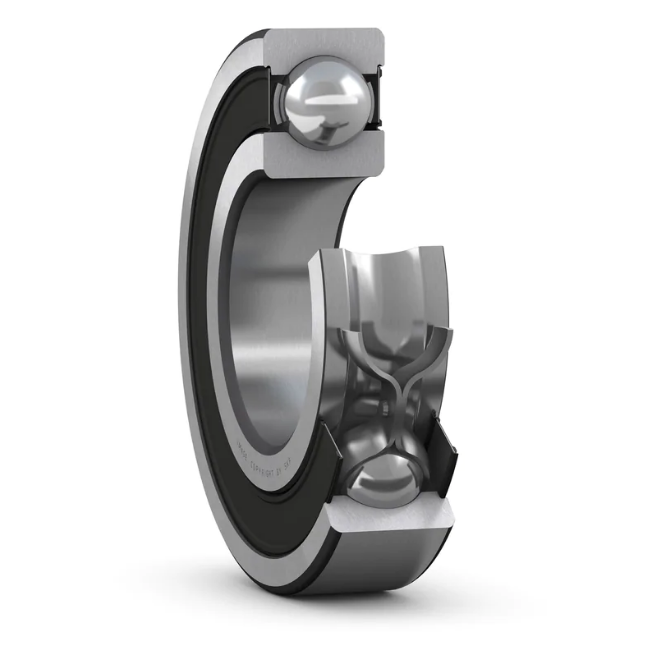 Подшипник 6319-2RS1/C3 (ГОСТ: 70-180319), SKF (Швеция), 95х200х45 мм, шариковый радиальный