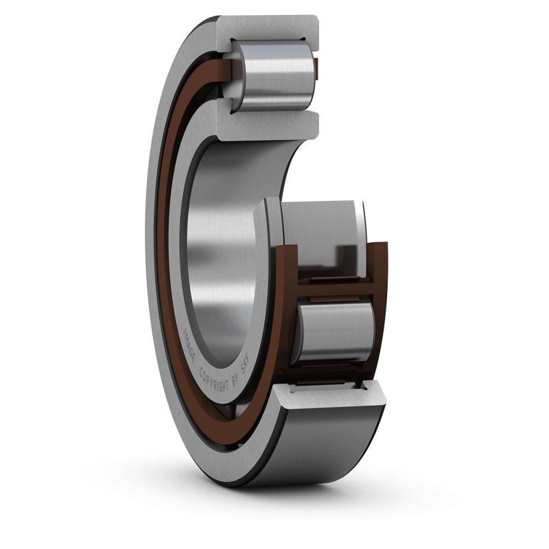 Подшипник NJ 202 ECP, SKF (Швеция) 15х35х11 мм, роликовый цилиндрический